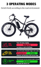 Load image into Gallery viewer, Electric Bike  1000W 48V 16A Mountain e Bicycle Fat Tire ebike Adults Mens 26 Inch 21Speed Aluminum Frame RX02
