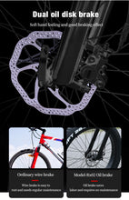 Load image into Gallery viewer, Electric Bike  1000W 48V 16A Mountain e Bicycle Fat Tire ebike Adults Mens 26 Inch 21Speed Aluminum Frame RX02
