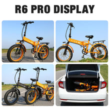 Load image into Gallery viewer, Electric Bike 26 Inch 48V 500W Fat Tire ebike Mountain Snow bike Folding Electric Bicycle
