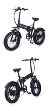 Load image into Gallery viewer, Electric Bike 26 Inch 48V 500W Fat Tire ebike Mountain Snow bike Folding Electric Bicycle
