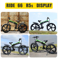 Load image into Gallery viewer, Electric Bike 1000W Lithium Battery Mountain e Bicycle Fat Tire ebike Adults Mens 26 Inch 21 Speed Aluminum Frame R5s
