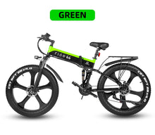 Load image into Gallery viewer, Electric Bike 1000W Lithium Battery Mountain e Bicycle Fat Tire ebike Adults Mens 26 Inch 21 Speed Aluminum Frame R5s
