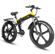 Load image into Gallery viewer, Electric Bike 1000W Lithium Battery Mountain e Bicycle Fat Tire ebike Adults Mens 26 Inch 21 Speed Aluminum Frame R5s
