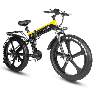 Electric Bike 1000W Lithium Battery Mountain e Bicycle Fat Tire ebike Adults Mens 26 Inch 21 Speed Aluminum Frame R5s